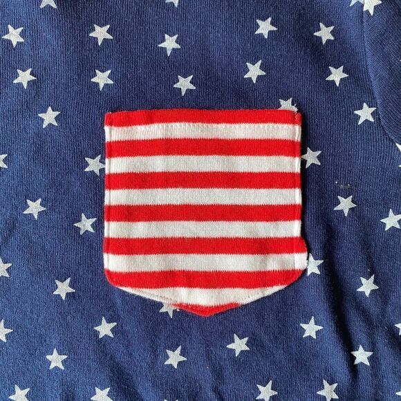 Carters Boys Patriotic Pocket Tee 10 - Picture 2 of 7